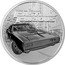 Niue 2 Dollars 1970 Dodge Charger R/T 2023  Proof FAST & FURIOUS TM DODGE IS A REGISTERED OF FCA US LLC AND USED UNDER LICENSE BY THE COIN COMPANY PTY LTD. © UCS LLC. 1 OZ AG 999.9 coin reverse
