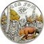 Cook Islands 2 Dollars Elizabeth II Red Fox 2014  Proof RED FOX WORLD OF HUNTING 2014 coin reverse