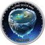 Niue 2 Dollars (Flat Earth. Conspiracies) 1 OZ FINE SILVER 9999 TERRA 2023 coin reverse