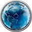 Niue 2 Dollars (Frozen Earth. Ice Age) 1 OZ FINE SILVER 9999 TERRA 2023 coin reverse