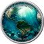 Niue 2 Dollars (Waterworld Earth) 1 OZ FINE SILVER 9999 TERRA 2023 coin reverse