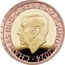 UK 2 Pounds (Sir Winston Churchill 150 Anniversary of Birth) CHARLES III D G REX F D 2 POUNDS 2024 MJ coin obverse