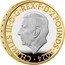 UK 2 Pounds (Sir Winston Churchill 150 Anniversary of Birth) CHARLES III D G REX F D 2 POUNDS 2024 MJ coin obverse