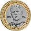 UK 2 Pounds (Sir Winston Churchill 150 Anniversary of Birth) NJS 1874 1965 150TH ANNIVERSARY OF THE BIRTH OF WINSTON CHURCHILL coin reverse