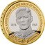 UK 2 Pounds (Sir Winston Churchill 150 Anniversary of Birth) NJS 1874 1965 150TH ANNIVERSARY OF THE BIRTH OF WINSTON CHURCHILL coin reverse