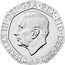 UK 20 Pence (Puffin) CHARLES III DEI GRA REX FID DEF 2024 MJ coin obverse