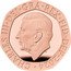 UK 20 Pence (Puffin) CHARLES III DEI GRA REX FID DEF 2024 MJ coin obverse