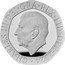 UK 20 Pence (Puffin) CHARLES III DEI GRA REX FID DEF 2024 MJ coin obverse