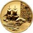 Cook Islands 200 Dollars Elizabeth II James Cook 2003  Reverse proof 275TH ANNIVERSARY OF BIRTH JAMES COOK 1728~2003 2OZ 9999 GOLD coin reverse