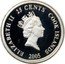 Cook Islands 25 Cents Elizabeth II 1813 Australian Dump 2005  Proof ELIZABETH II 25 CENTS COOK ISLANDS 2005 coin obverse