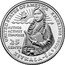 USA 25 Cents (Zitkala-Sa) UNITED STATES OF AMERICA E PLURIBUS UNUM AUTHOR ACTIVIST COMPOSER 25 CENTS ZITKALA-ŠA coin reverse