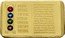 Cook Islands 25 Dollars Elizabeth II Bible in Gold 2006  Proof INCIPIT LIBERGE NESIS NPRIN CIPIOCRE AVITDEV ELETERRA coin reverse