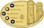 Cook Islands 25 Dollars Elizabeth II Papal Visit to Bavaria 2006  Proof MÜNCHEN ALTÖTTING REGENSBURG MARKTL FREISING POPE BENEDICT XVI IN BAVARIA SEPT 9 SEPT. 14 2006 coin reverse