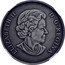 Canada 25 Dollars Singing Moon Mask. Antiqued 2015 Proof KM# 1870.3 ELIZABETH II D G REGINA SB coin obverse