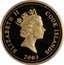 Cook Islands 30 Dollars (Elizabeth II Year of the Goat) ELIZABETH II COOK ISLANDS RDM 2003 coin obverse