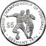 Cook Islands 5 Dollars Elizabeth II 10th Football World Champion 1974 Germany 2003  Proof WORLD CHAMPIONSHIP OF FOOTBALL $5 GERMANY 1974 coin reverse