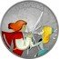 Cook Islands 5 Dollars Elizabeth II Cinderella 2013  Antiqued ЗОЛУШКА СОЮЗМУЛЬТФИЛЬМ® coin reverse