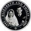 Cook Islands 5 Dollars Elizabeth II Diamond Wedding Anniversary 2007  Proof ELIZABETH AND PHILIP 1947 EP 2007 coin reverse