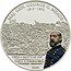 Cook Islands 5 Dollars Elizabeth II George Meade. Battle of Gettysburg 2009  Proof MAJ. GEN. GEORGE G. MEADE 1815 - 1872 1863 BATTLE OF GETTYSBURG 2009 coin reverse