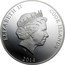Cook Islands 5 Dollars Elizabeth II Godzilla 2014  Proof ELIZABETH II COOK ISLANDS IRB 2014 coin obverse