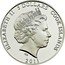 Cook Islands 5 Dollars Elizabeth II Kaa 2011  Proof ELIZABETH II 5 DOLLARS COOK ISLANDS 2011 coin obverse