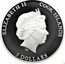 Cook Islands 5 Dollars Elizabeth II Lawson. Gilded ND (2008)  Proof ELIZABETH II COOK ISLANDS IRB 5 DOLLARS coin obverse