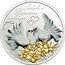 Cook Islands 5 Dollars Elizabeth II Love and Fidelity Forever 2011  Proof ЛЮБОВЬ И ВЕРНОСТЬ НАВСЕГДА... AG 999 31.1G 2011 coin reverse