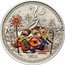 Cook Islands 5 Dollars Elizabeth II Orthodox Christmas 2011  Antique Finish З НОВИМ РОКОМ ТА РІЗДВОМ ХРИСТОВИМ! AG 925 31,1G 2011 ЩЕДРИЙ ВЕЧІР, ДОБРИЙ ВЕЧІР, ДОБРИМ ЛЮДЯМ НА ЗДОРОВ'Я! coin reverse