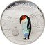 Cook Islands 5 Dollars Elizabeth II Penguin 2013  Proof WILDLIFE CONSERVATION PROTECTING OUR NATURAL HERITAGE FOR TOMORROW 2013 coin reverse