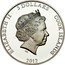 Cook Islands 5 Dollars Elizabeth II Raven 2012  Proof ELIZABETH II 5 DOLLARS COOK ISLANDS IRB 2012 coin obverse
