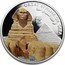 Cook Islands 5 Dollars Elizabeth II Sphinx of Giza 2014  Proof GREAT SPHINX OF GIZA ابو الهول العظيم في الجيزة HISTORY OF EGYPT 2014 coin reverse