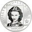 Cook Islands 5 Dollars Elizabeth II Vivien Leigh 2013  Proof HOLLYWOOD LEGENDS 1913 2013 100 ANNIVERSARY BERNARD OF HOLLYWOOD VIVIEN LEIGH coin reverse