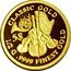 Cook Islands 5 Dollars (Vienna Filarmonic) 5$ CLASIC GOLD 1/2 G .9999 FINEST GOLD coin reverse