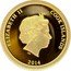 Cook Islands 5 Dollars (William Shakespeare) ELIZABETH II COOK ISLANDS 2014 IRB coin obverse