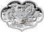 Samoa 5 Dollars (Wishful Coiling Dragon) AG 999 2 OZ coin reverse