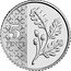 UK 5 Pence (Oak Branch) 5 PENCE coin reverse