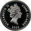 Cook Islands 50 Cents (Elizabeth II Aries) ELIZABETH II COOK ISLANDS RDM 2003 coin obverse