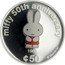 Cook Islands 50 Cents Elizabeth II Miffy 1963 2005  Proof MIFFY 50TH ANNIVERSARY 1963 ¢50 © MERCIS BV coin reverse