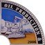 Cook Islands 50 Cents Elizabeth II Oil Production and Gas Industry. Part 1/4 2006  Proof OIL PRODUCTION & 2006 coin reverse
