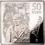Spain 50 Euro (Harlequin with a Mirror) 50 EURO ♔M PICASSO coin reverse