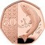UK 50 Pence (Salmon) 50 PENCE coin reverse
