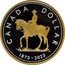 Canada Dollar (150th Anniversary of the Royal Canadian Mounted Police) 1873 - 2023 CANADA DOLLAR PC coin reverse