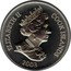 Cook Islands One Dollar Elizabeth II Boxer 2003  Proof ELIZABETH II COOK ISLANDS 2003 coin obverse