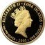 Cook Islands One Dollar 1855 Sidney Mint Sovereign 2005 RDM ELIZABETH II COOK ISLANDS 1OZ 999 SILVER 2005 ONE DOLLAR coin obverse