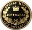 Cook Islands One Dollar 1855 Sidney Mint Sovereign 2005 AUSTRALIA SYDNEY MINT ONE SOVEREIGN coin reverse