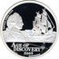 Cook Islands One Dollar Age of Discovery. Captain James Cook 2003 1 OZ 999 SILVER AGE OF DISCOVERY 2003 CAPTAIN JAMER COOK coin reverse