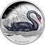 Niue One Dollar (Black Swan) JG BLACK SWAN coin reverse