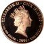 Cook Islands One Dollar Elizabeth II 1797 Britannia 2006  Proof ELIZABETH II COOK ISLANDS 1OZ 999 SILVER 2006 ONE DOLLAR coin obverse