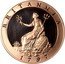 Cook Islands One Dollar Elizabeth II 1797 Britannia 2006  Proof BRITANNIA 1797 coin reverse