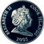 Cook Islands One Dollar Elizabeth II Alpine Ski 2005  ELIZABETH II COOK ISLANDS 2005 coin obverse